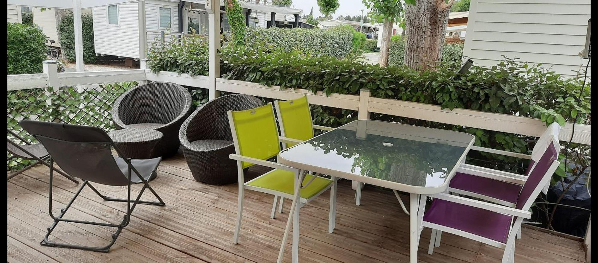 Vacances Familiales Dans Camping Avec Piscine Fréjus Kamer foto